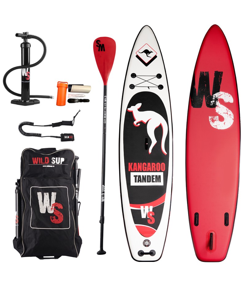 WildSUP Kangaroo tandem irklentės komplektas WildSUP Kangaroo tandem irklentės komplektas